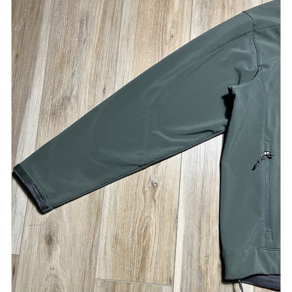 The North Face Apex Softshell Green Full Zip Jacket - Men Size Large - Picture 8 of 15